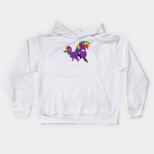 Lil' Smokey the Rainbow Unicorn Kids Hoodie